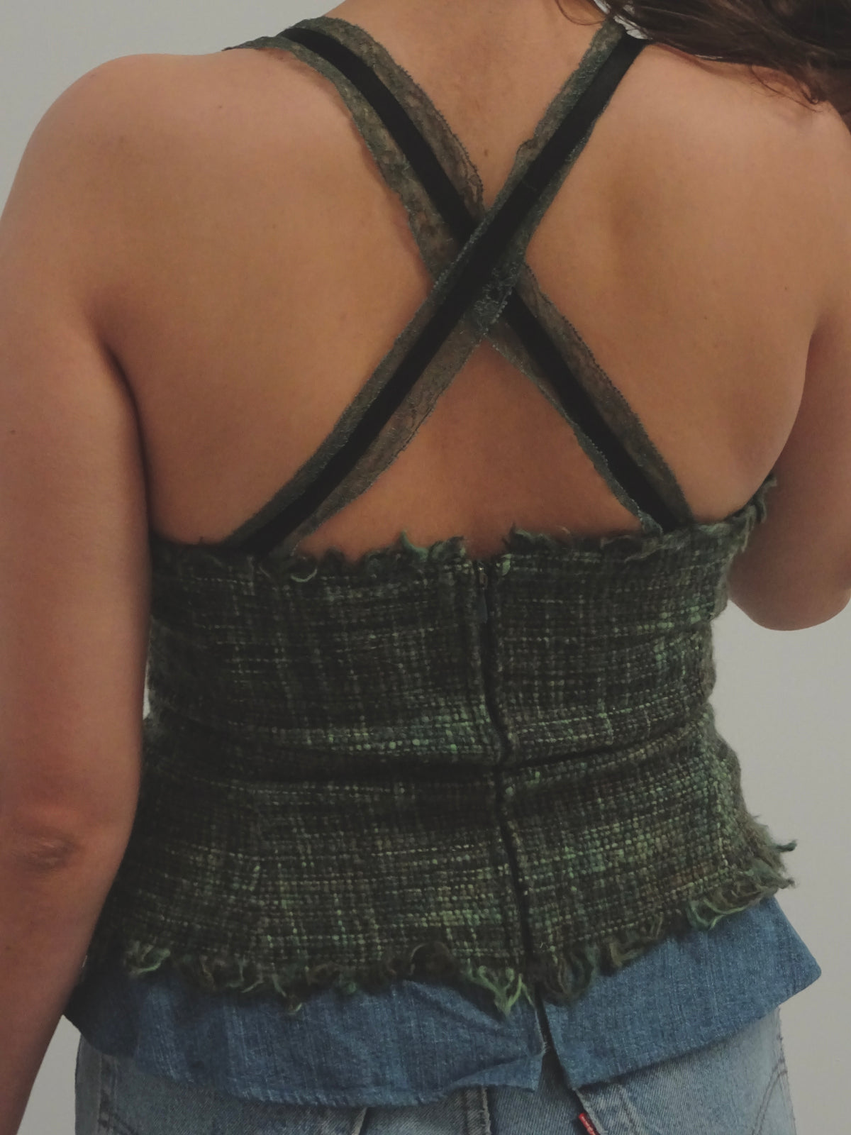 D&G Tweed Corset