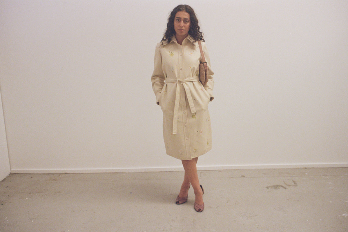 Vintage Floral Coat