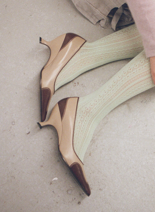 Miu Miu Two-Tone Heels (37)