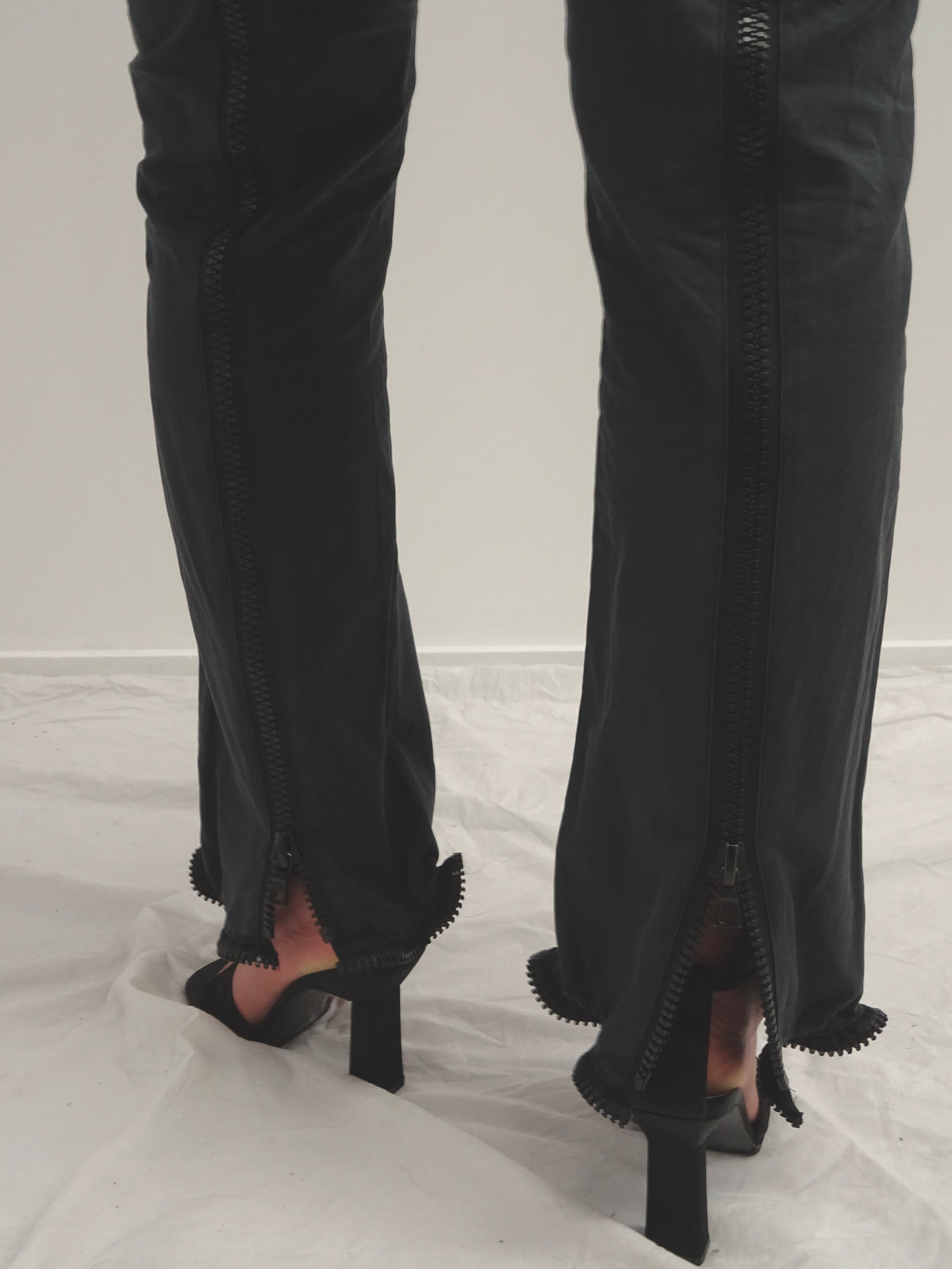 Miu Miu SS2000 Zipper Pants