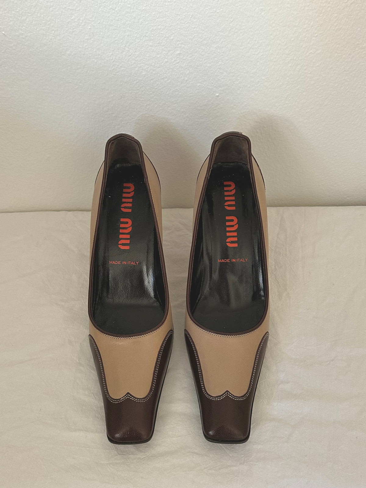 Miu Miu Two-Tone Heels (37)