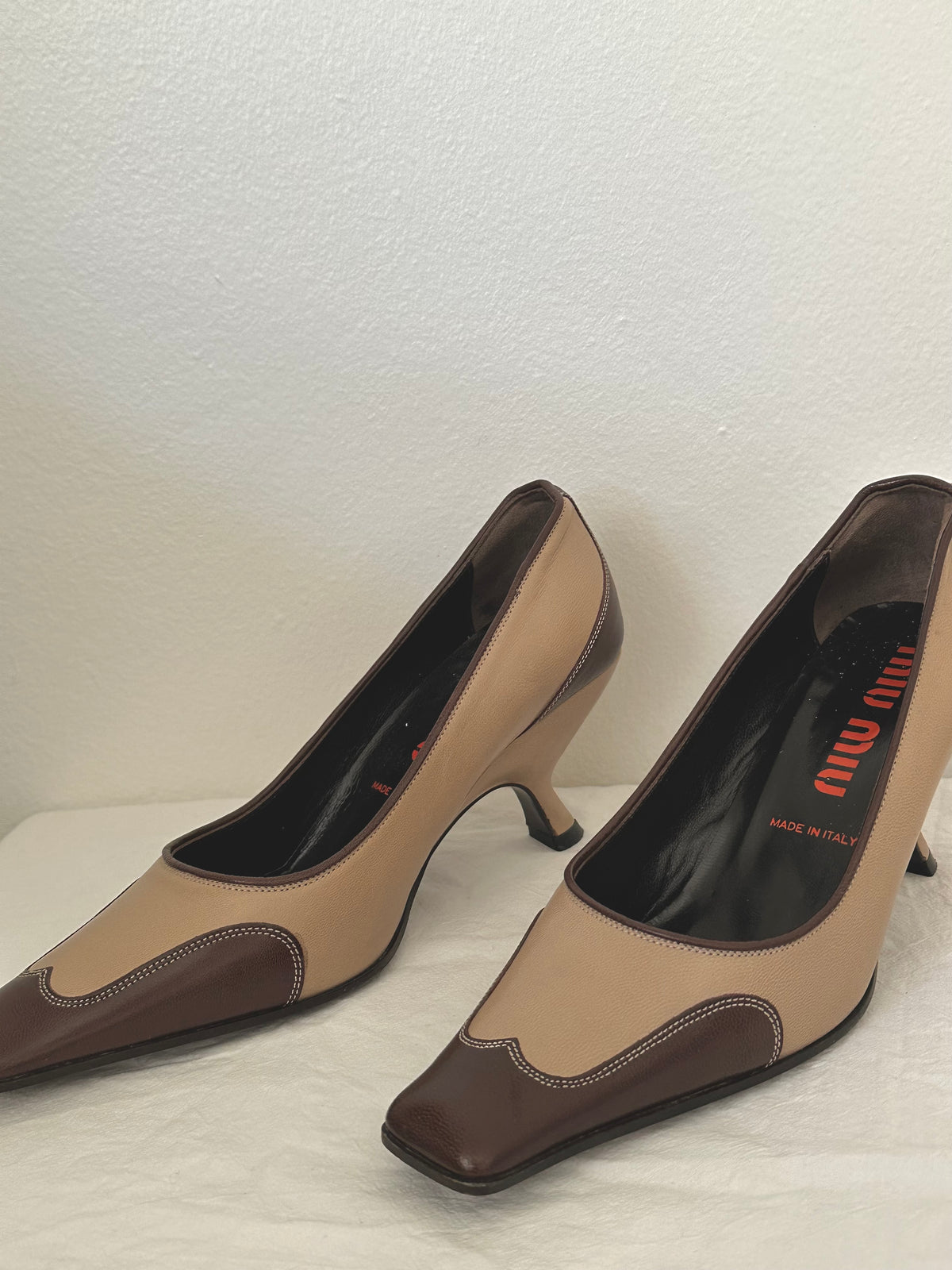 Miu Miu Two-Tone Heels (37)